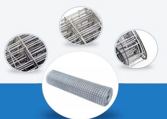 Karat tahan galvanis permukaan Welded Wire Fencing Rolls Diameter 1,5 mm