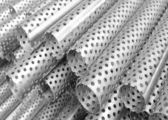Customized High Durability Filtering Screen Mesh Dengan Perforated Technic