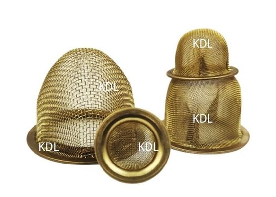 Oblang Perunggu Filter Screen Mesh Dengan Advanced Perforated Technic