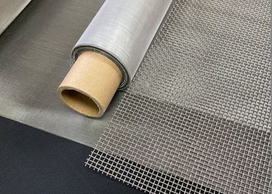 Asam dan Alkali Resistance Filter Wire Mesh Aperture 10-100 Mesh Count dan 1.8-6.0 Permeabilitas Udara