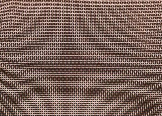 Nonmagnetic Red Copper Color Filter Wire Mesh Untuk Berbagai Industri