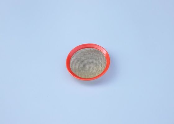 Asam Dan Alkali Resistance Filter Wire Mesh Dengan Round Hole Double Wire