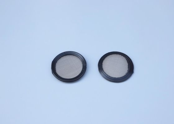 Asam Dan Alkali Resistance Filter Wire Mesh Dengan Round Hole Double Wire