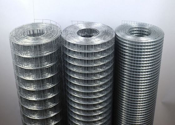Aviaries 30M Panjang Las Wire Mesh Rolls Dengan Hot Dip Galvanized Permukaan Finishing Treatment