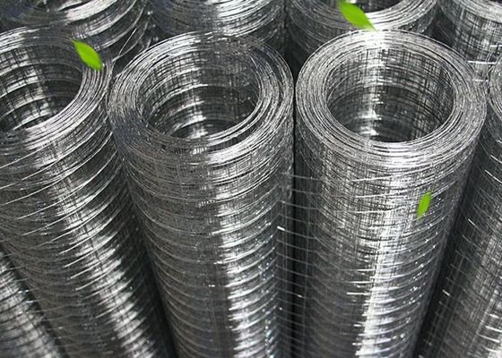 Aviaries 30M Panjang Las Wire Mesh Rolls Dengan Hot Dip Galvanized Permukaan Finishing Treatment