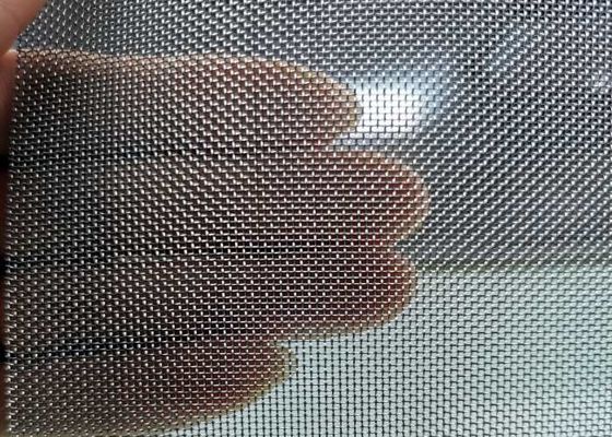 Stainless Steel Plain Weave Woven Wire Mesh Screen Untuk Pemisahan Filtrasi