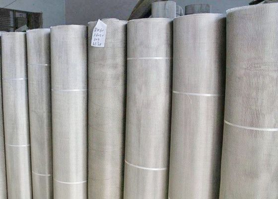 Stainless Steel Plain Weave Woven Wire Mesh Screen Untuk Pemisahan Filtrasi