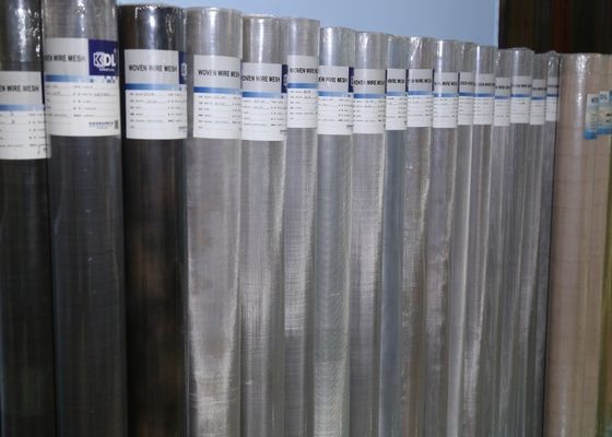 Serbaguna Woven Metal Mesh Screen Baja Karbon Tinggi Baja Mangan Baja Rantai Baja