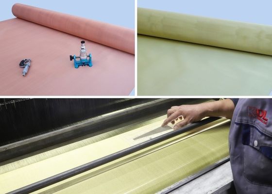 Disesuaikan Tinggi Precision Woven Mesh Screen Untuk Filter Dalam Pengolahan Kimia