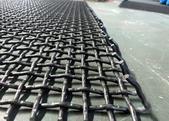 Raw Edge High Carbon Steel Mesh dengan Diameter Kawat yang Dapat Dikustomisasi dan Polishing Elektrolitik untuk Aplikasi Struktural
