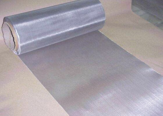Aperture Square Woven Wire Mesh Screen Standard Roll 1.22m 30.5m 50m 100m Wire Mesh tahan lama untuk aplikasi industri