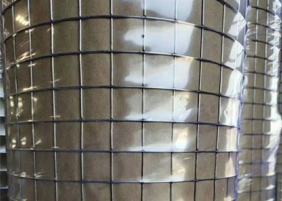 Silver Galvanized Steel Welded Mesh Rolls Untuk Ketahanan Abrasi Pekerjaan Konstruksi