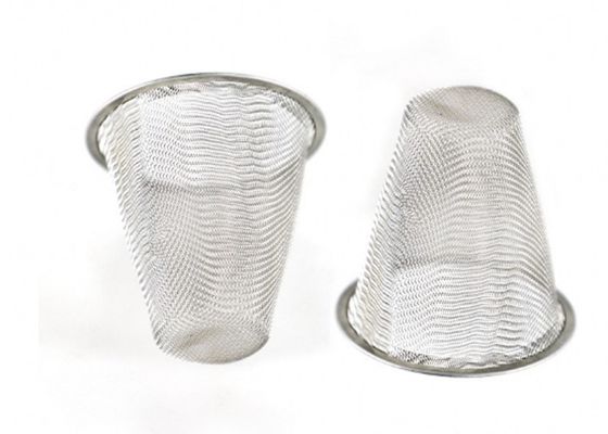 Filter Penyaringan Oli Wire Mesh Stainless Steel Filter Cap Ketahanan Korosi