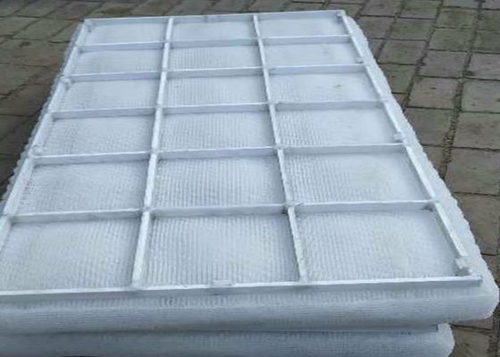 Daya Tahan Tinggi Glass Fiber Knitmesh Demister Diameter 300-6400mm