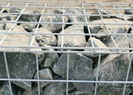 Welded Gabion Mesh Untuk Konstruksi Padat Tanah