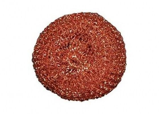 Ketahanan Karat Rajutan Metal Mesh Ball Untuk Membersihkan Kettle Descaler Mesh