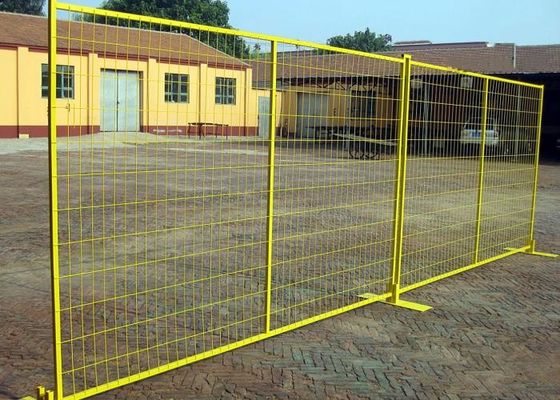 SGS Anticorrosion Pvc Coated Wire Mesh Panel Panel Pagar Sementara Kanada