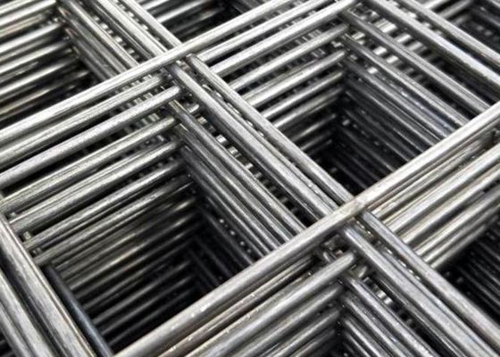 Kustomisasi Galvanized Welded Wire Mesh Sheets Pagar Keamanan Weldmesh 5.2m