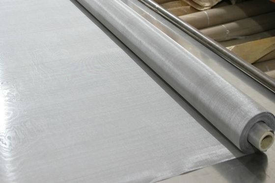 200 Mesh Stainless Steel Woven Wire Mesh Screen dengan panjang 30m dan ketahanan korosi
