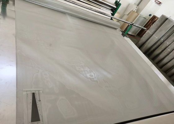 Lebar 0,03m-6,5m Kokoh 321 Layar Wire Mesh Stainless Steel Untuk Penyortiran Dan Penyaringan