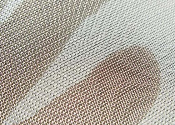 Industri Serat Kimia 201 Stainless Steel Wire Screen Mesh Raw Edge Lebar 0,03m-6,5m