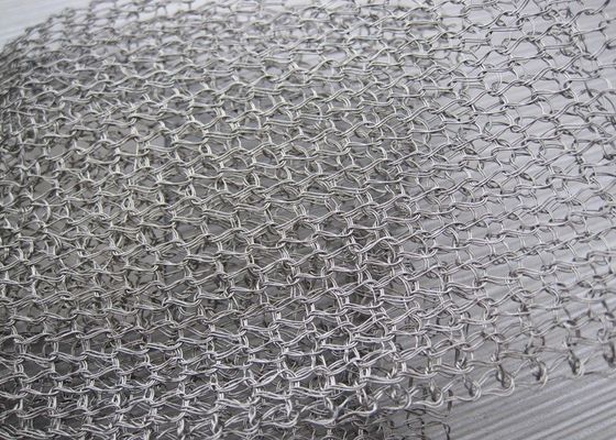 Kain Wire Mesh Multi-Strand yang diikat tahan panas