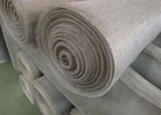 80mm High Strength Knitted Wire Mesh Untuk Muffling dan Purifying Komponen Otomotif