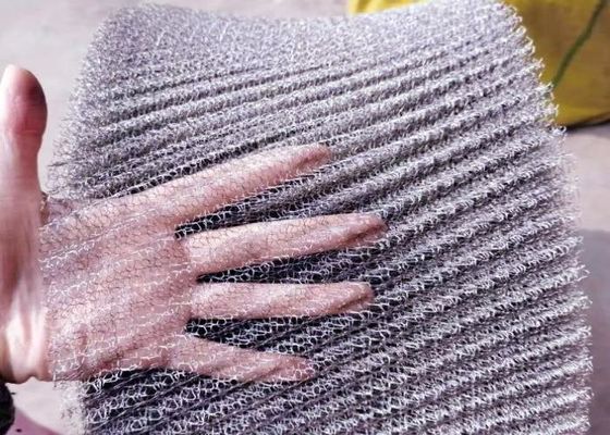 3mm Bricked Wire Mesh Kinerja Tinggi Efektif 76 Filtrasi