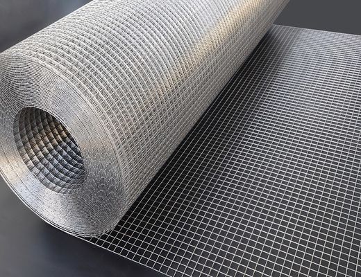 Lembar terang 120cm Wire Mesh Fencing Rolls 1.8mm