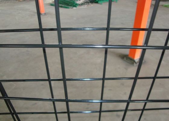 2500lbs Kapasitas Berat Panels Steel Mesh Las Dengan 100mm X 100mm Grid Size