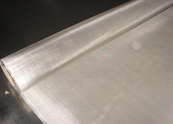 Korosi tahan stainless steel Wire Mesh Screen Twilled tenun hingga 400 Mesh