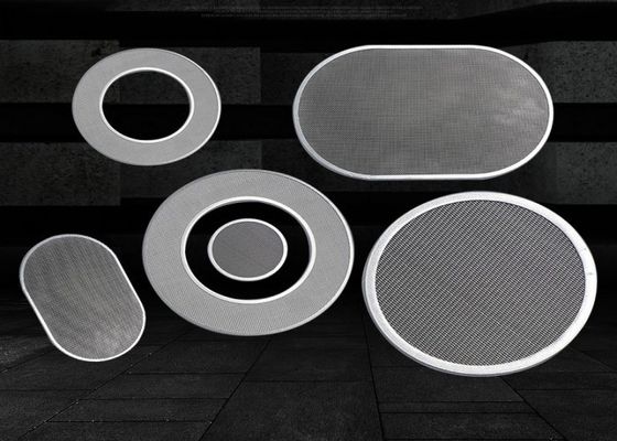 Plain Weave Stainless Steel Filter Mesh Untuk Perminyakan Dan Industri Kimia
