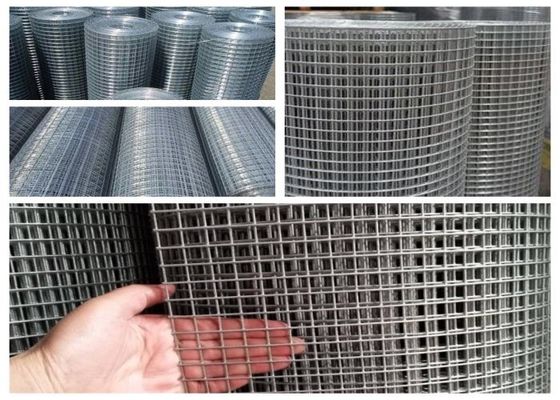 Karat tahan galvanis permukaan Welded Wire Fencing Rolls Diameter 1,5 mm