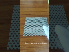 Ventilasi Dan Filtrasi Asap Lembar Mesh yang Dibocorkan Ketebalan 0,1mm-12mm