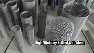 KDL Rajutan Wire Mesh Filtrasi Cairan Gas Efisiensi Tinggi