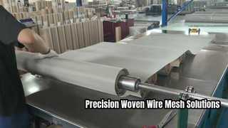 Layar Wire Mesh Tenun Standar